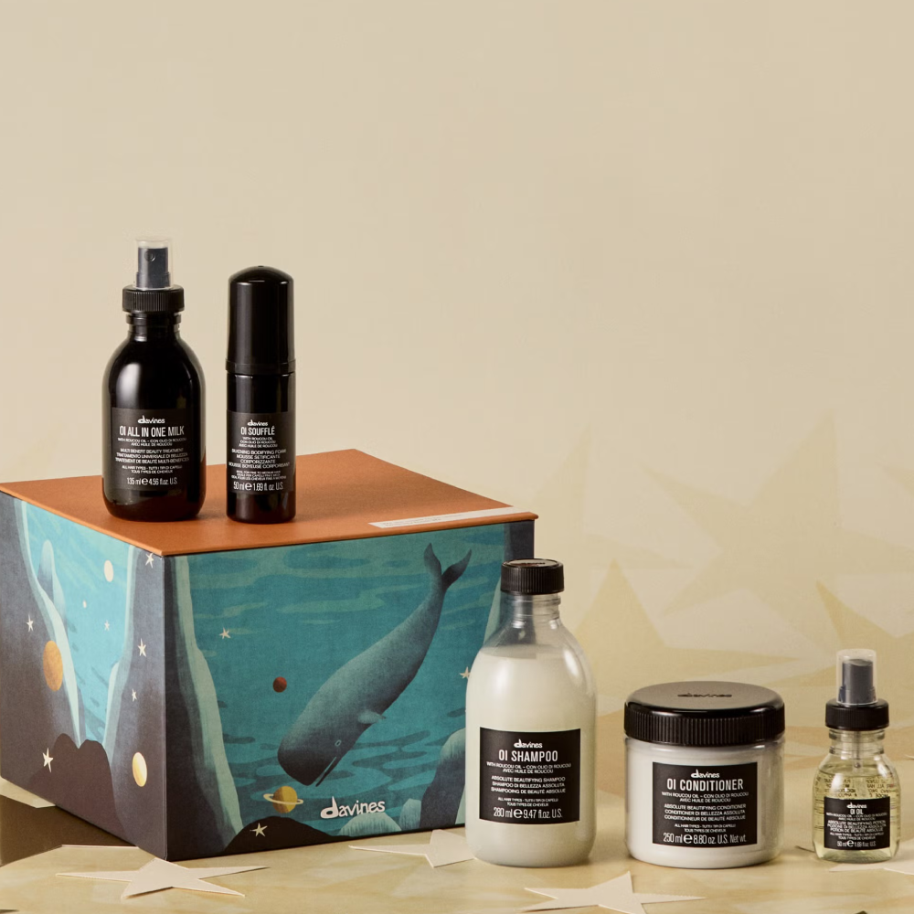 DAVINES OI Luxe Box - Подарунковий набір для абсолютної краси волосся - фото №1 DAVINES OI Luxe Box - Подарунковий набір для абсолютної краси волосся - фото №1